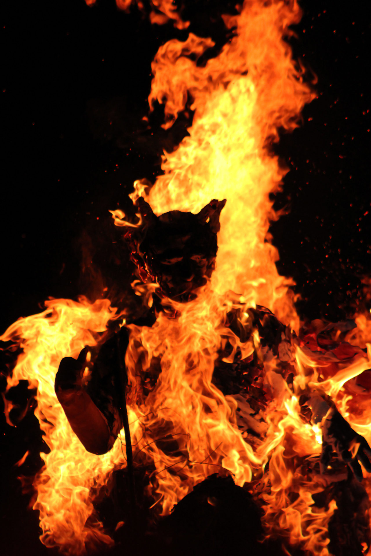 Burning of the Devil, Guatemala. Image: Alamy