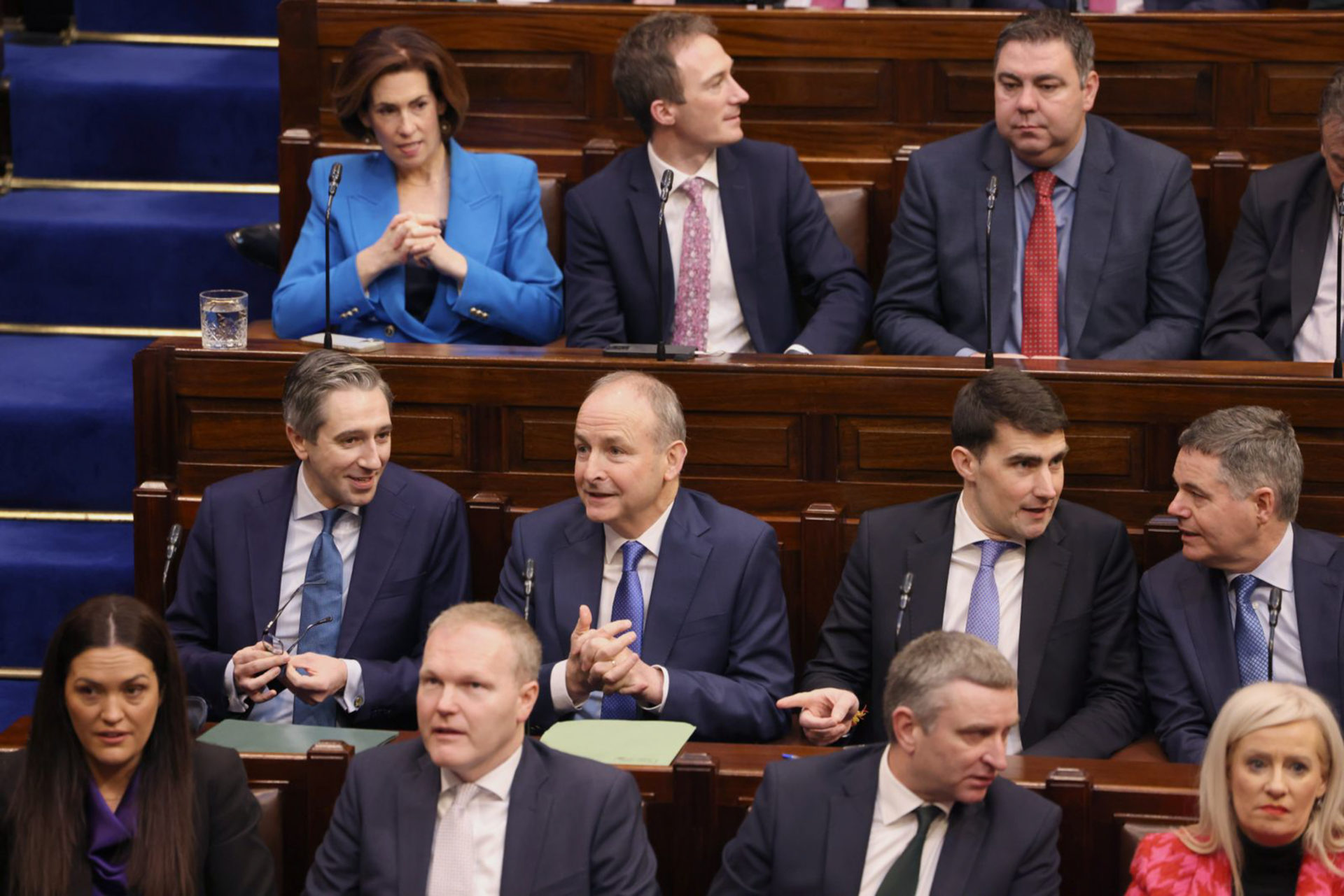 Image shows the first sitting of the Dáil