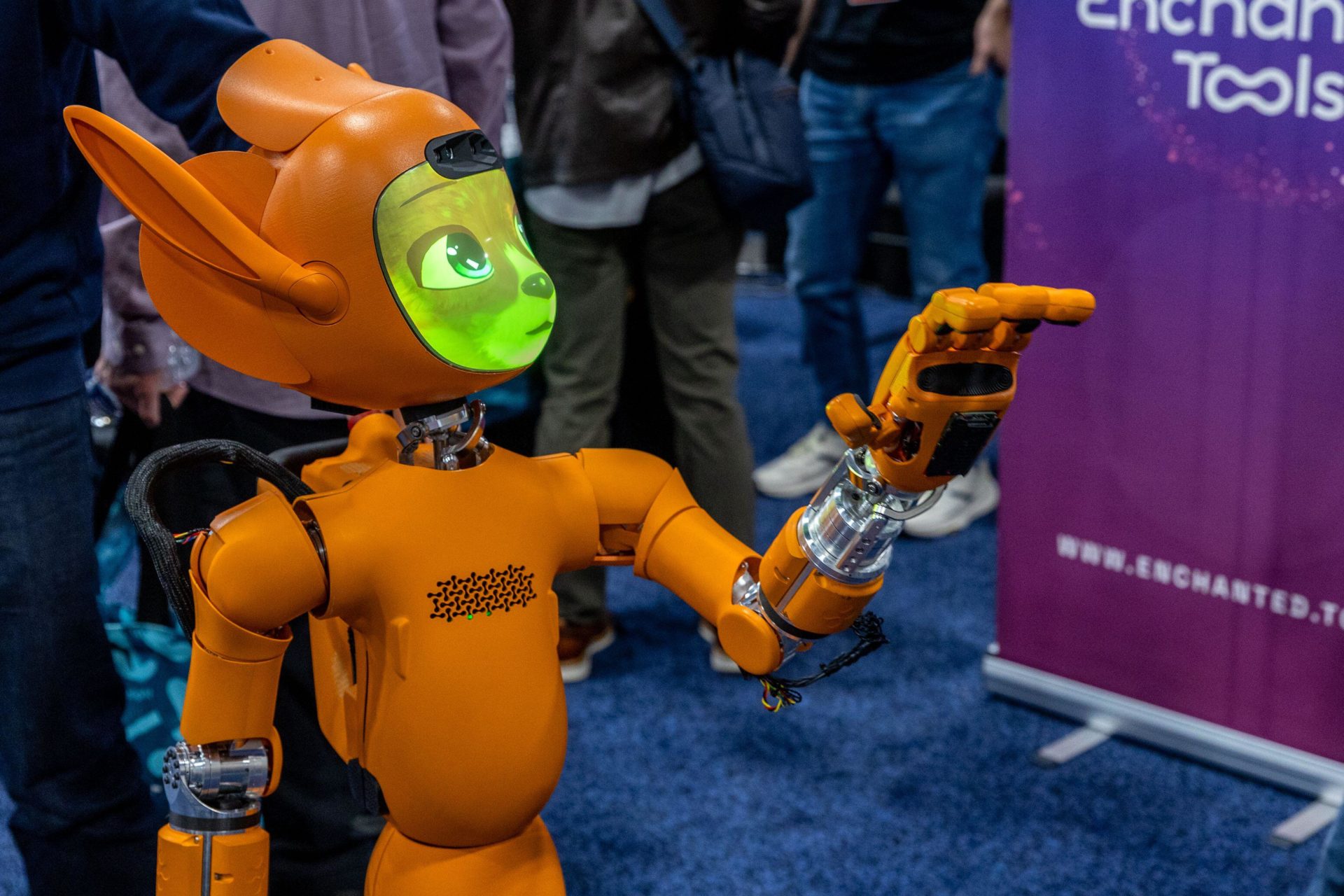 A robot by Enchanted Tools, presented during CES.