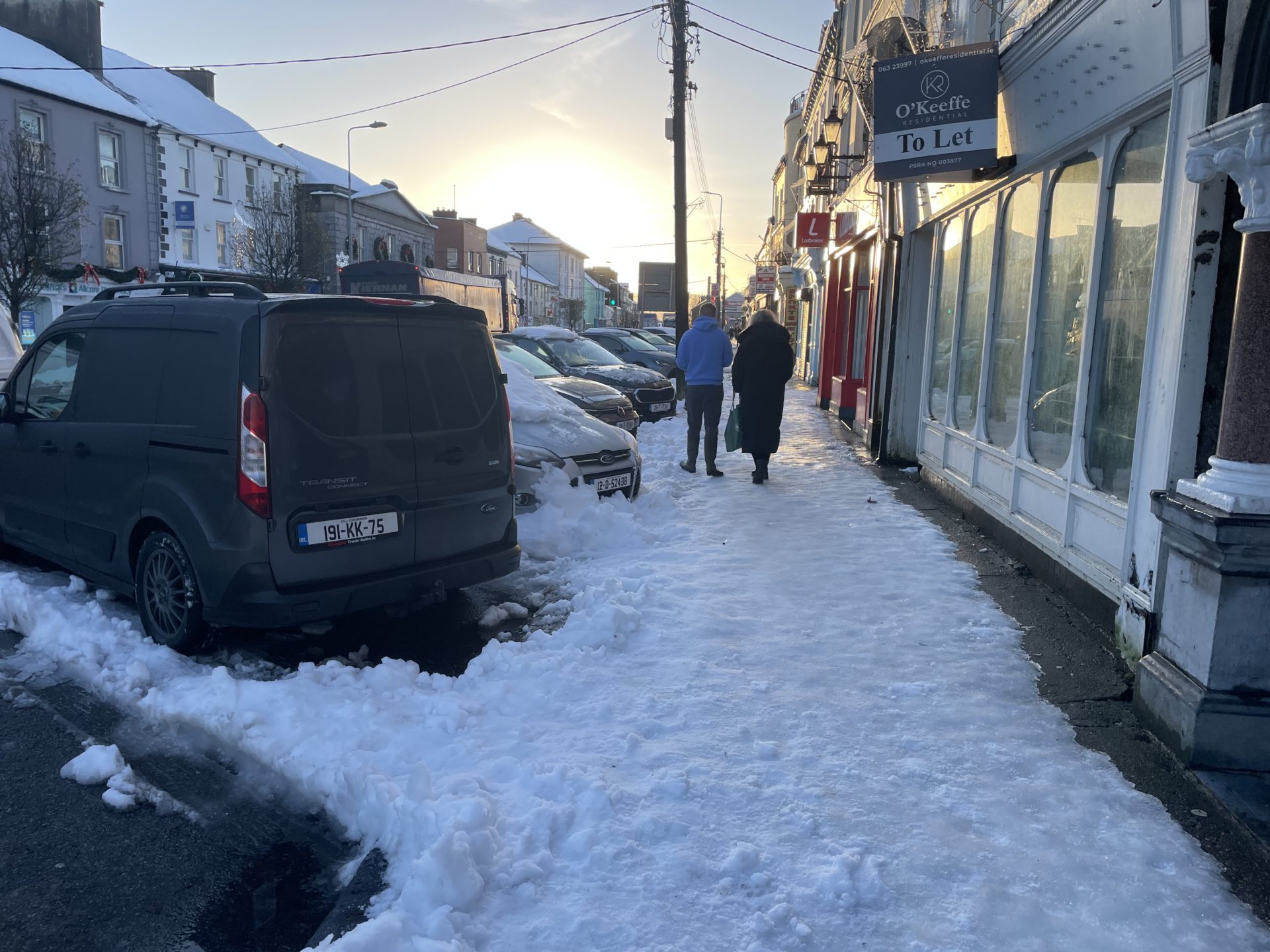 Weather in Charleville, Cork. 07/01/2025 Image: Newstalk