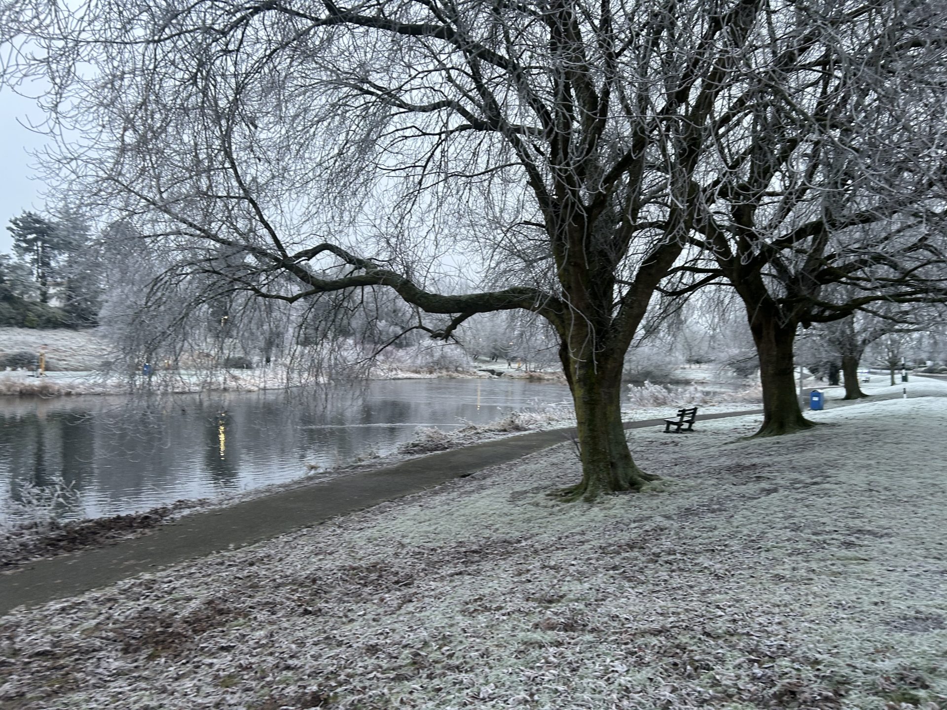 Icy scenes in Naas. 09/01/2025 Image: Stephanie Rohan/Bauer Media