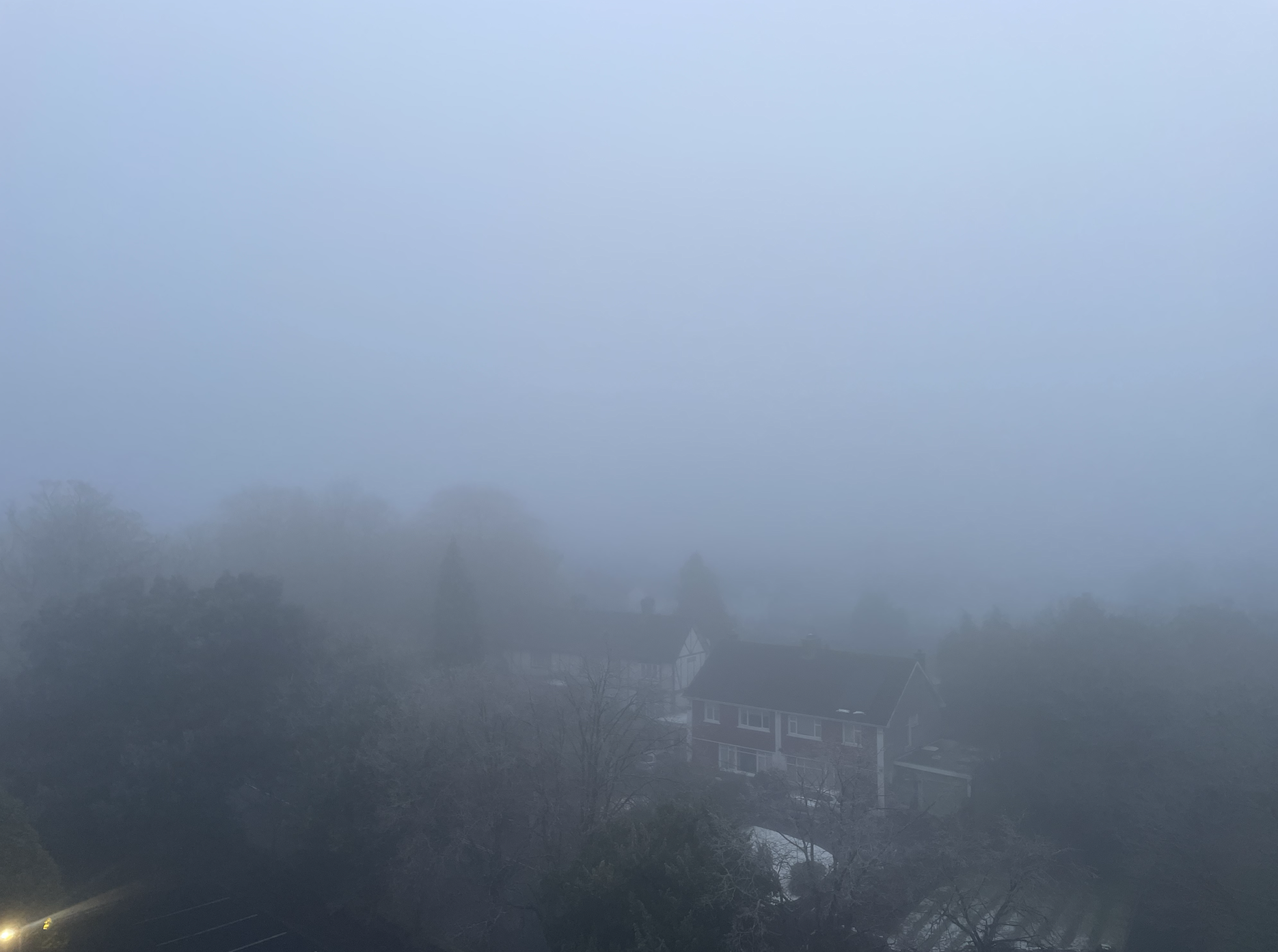 Heavy fog on Limerick City outskirts. 09/01/2025 Image: Molly Cantwell/Bauer Media