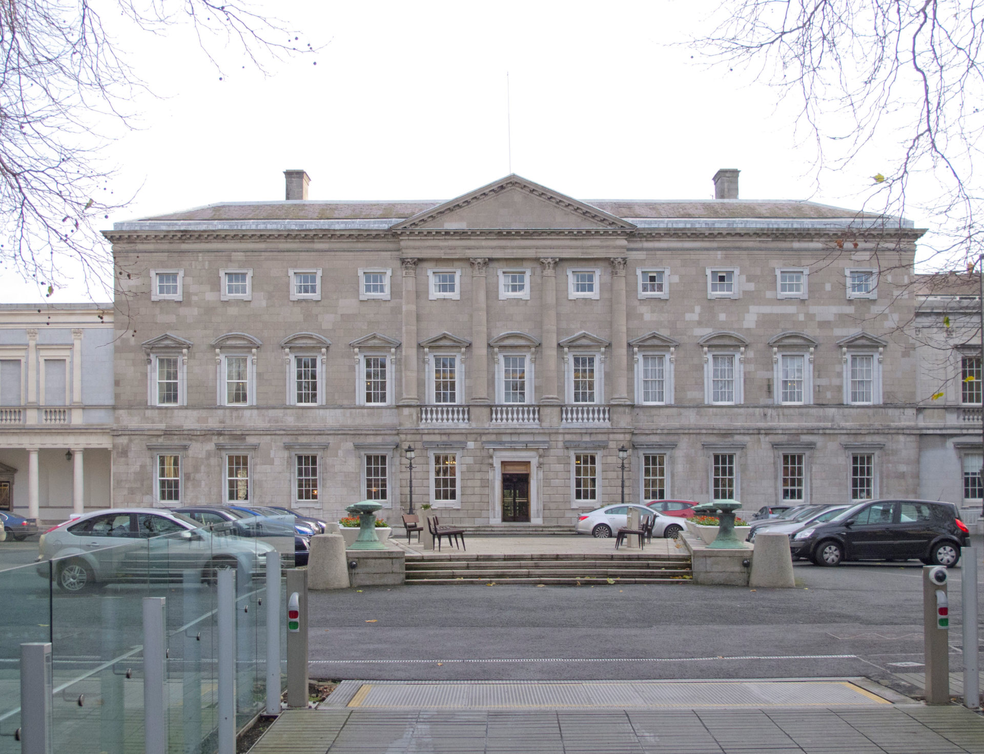 Leinster House in Dublin