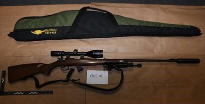 Gun seized by Gardaí. 