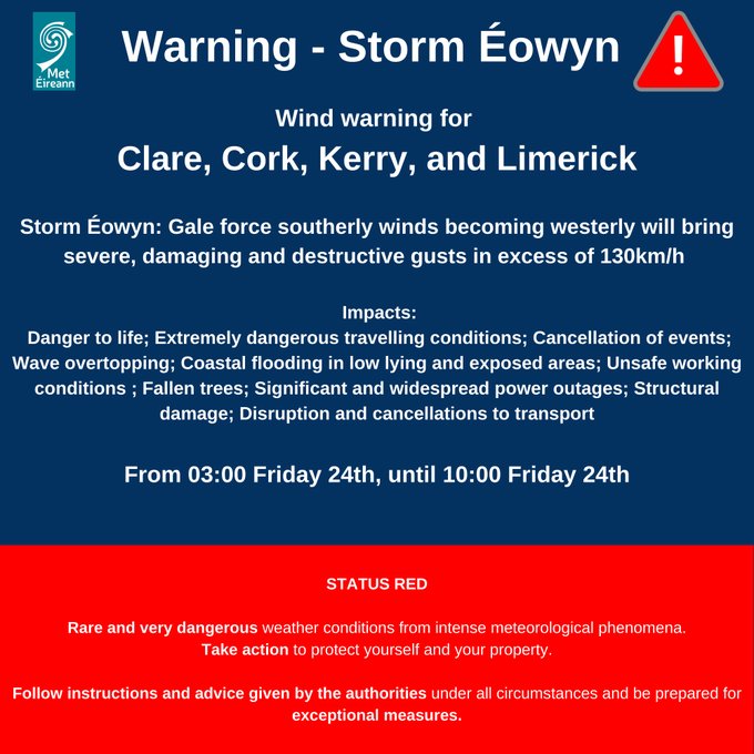 Schools and creches across Cork will close for the duration of the ...