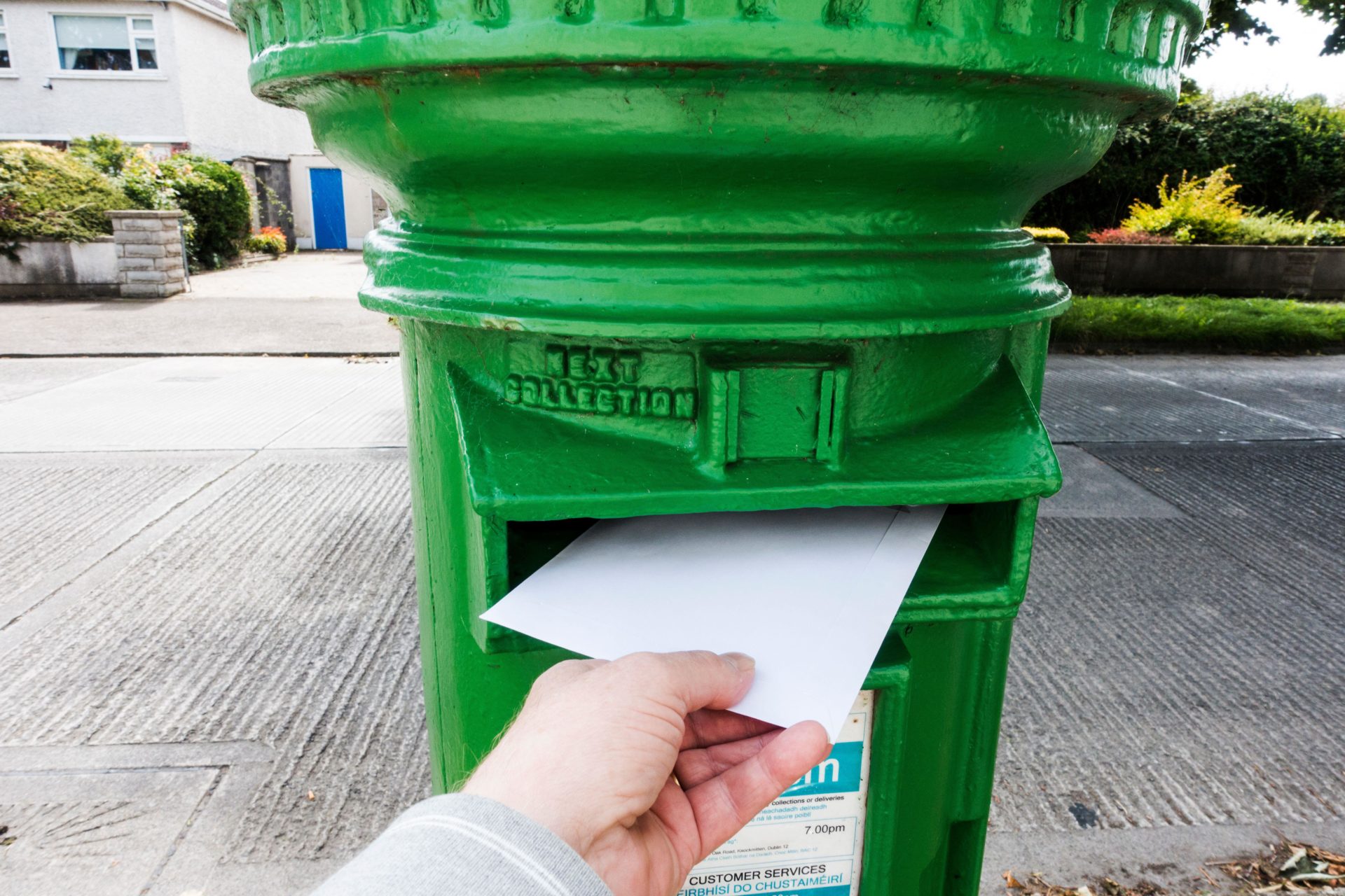 A letter box