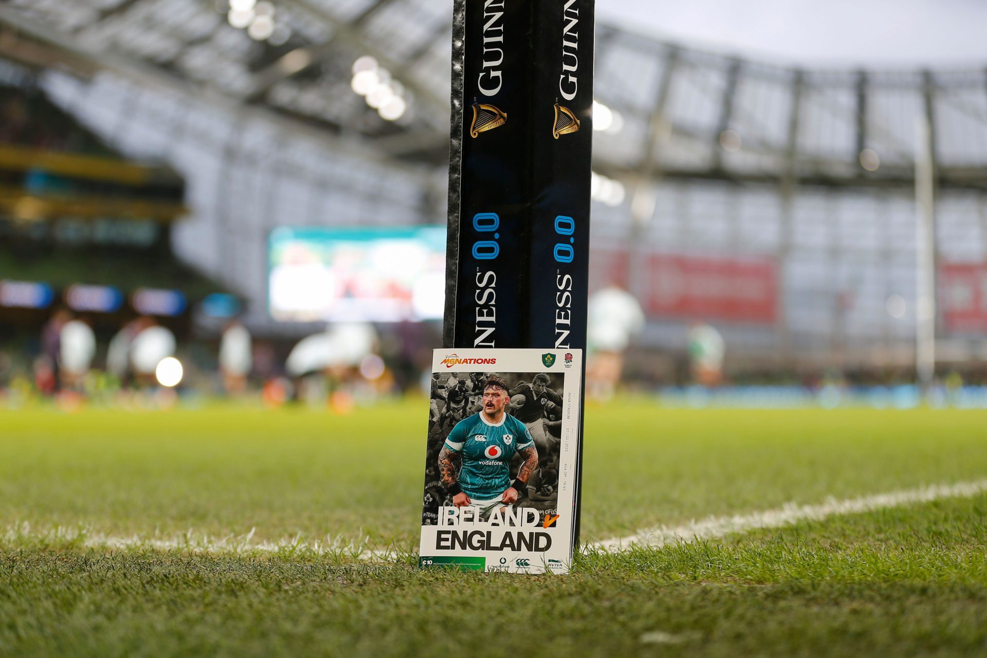 Aviva Stadium, Dublin, Ireland: Six Nations International Rugby, Ireland versus England. 