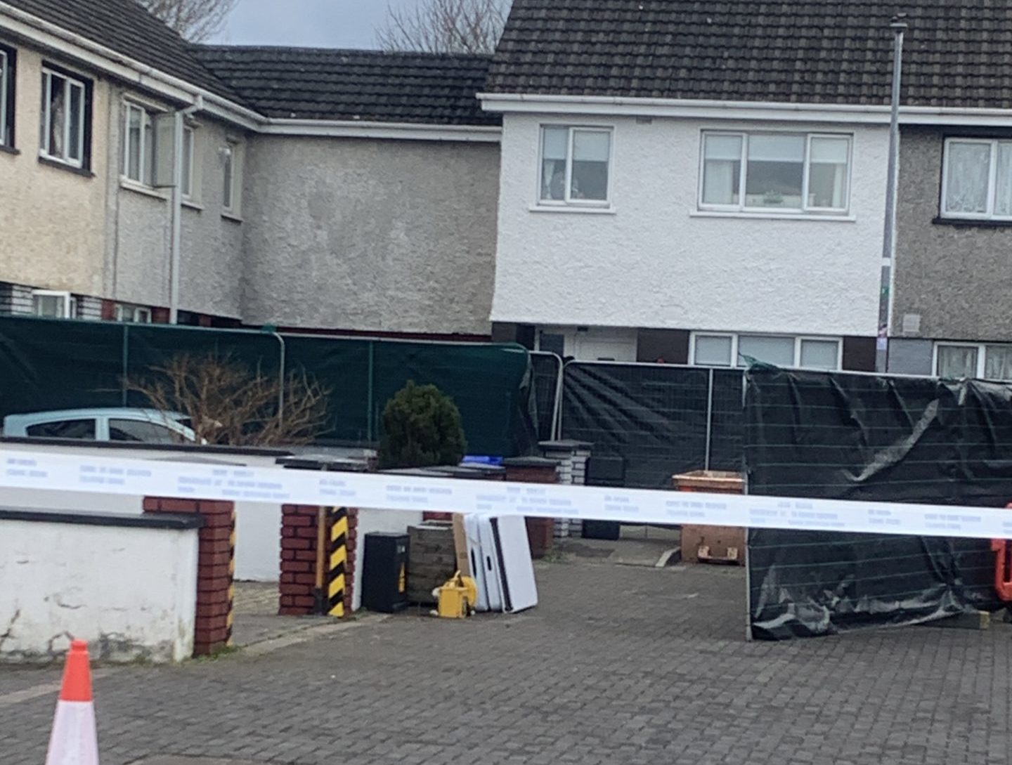 The search of a Navan property by Gardaí.