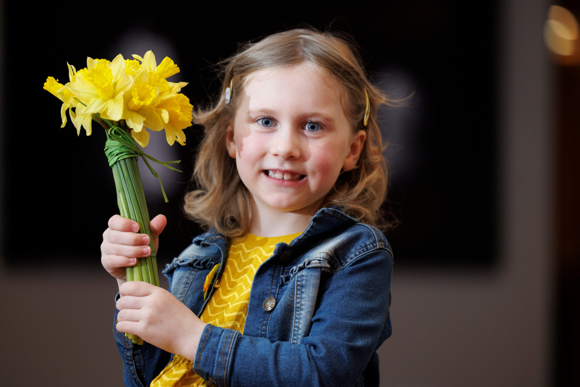 Nicole Keyes at the Irish Cancer Society Daffodil Day Launch 2025 in Croke Park, Dublin. Picture Andres Poveda