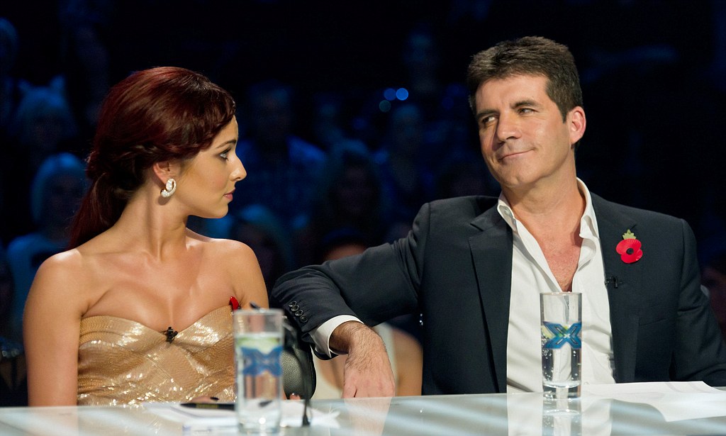 Cheryl and Simon Cowell