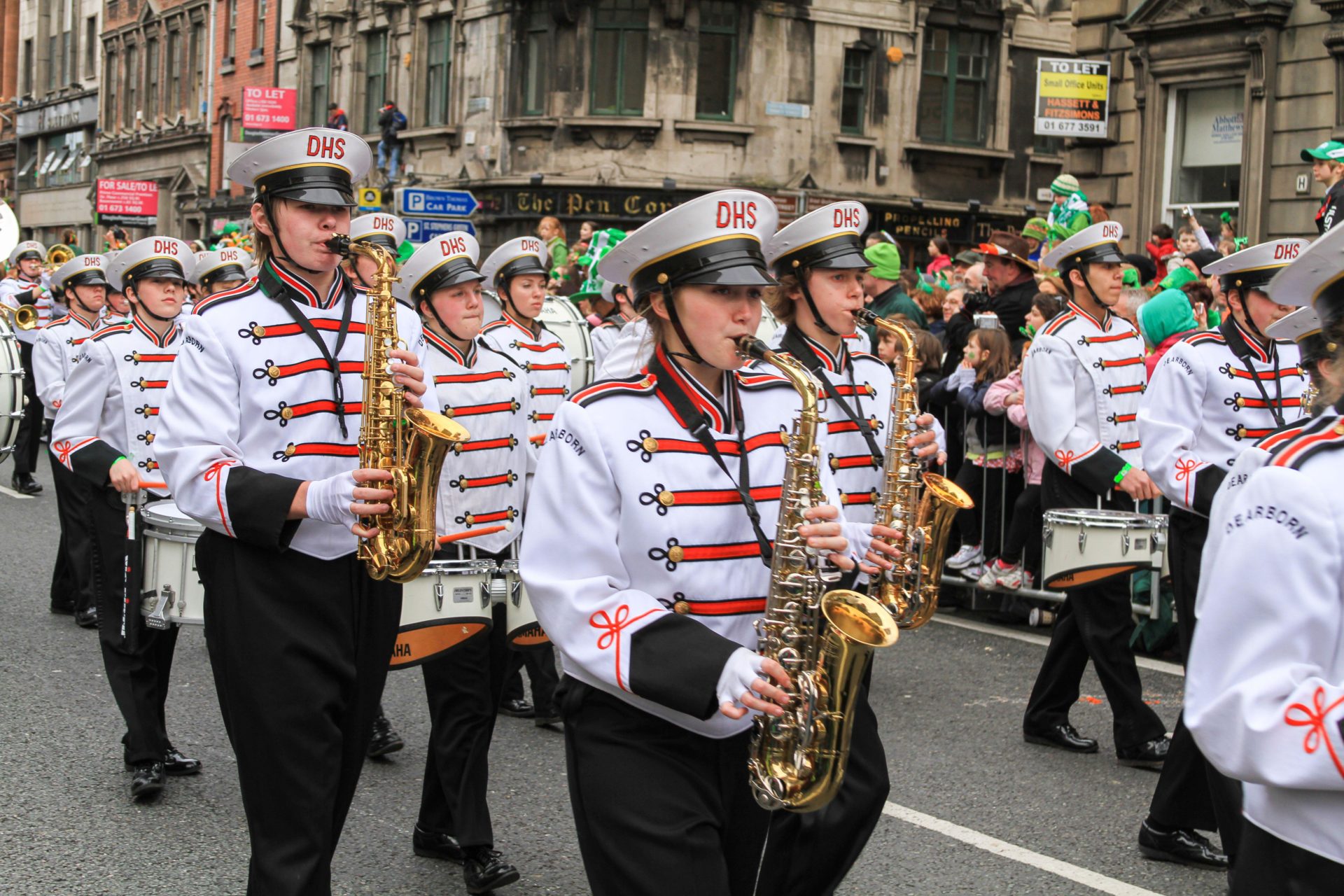 St. Patricks Day Parade, Dublin, Ireland, 2011. 