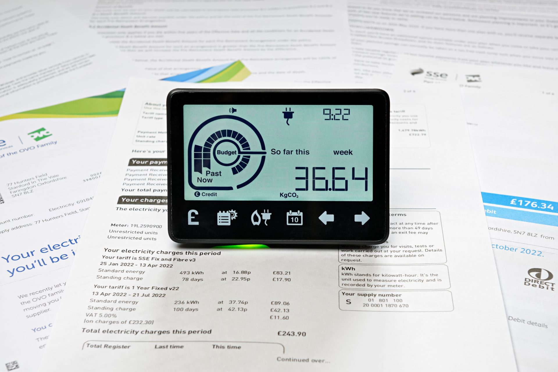 Energy Bills and Smart Meter, United Kingdom.