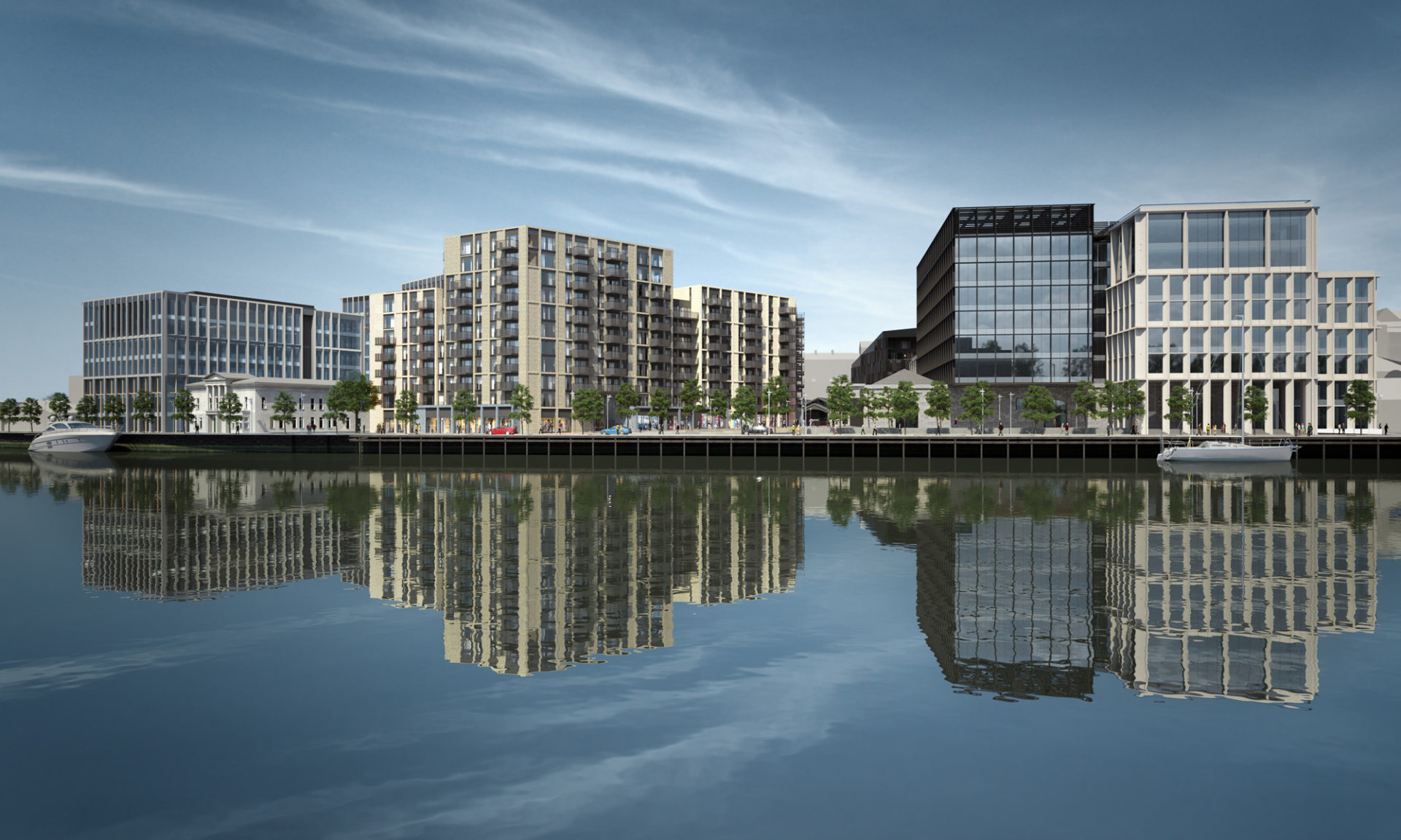 The Taoiseach  is visiting  two housing schemes at the Docklands today.Over 600 affordable hom...
