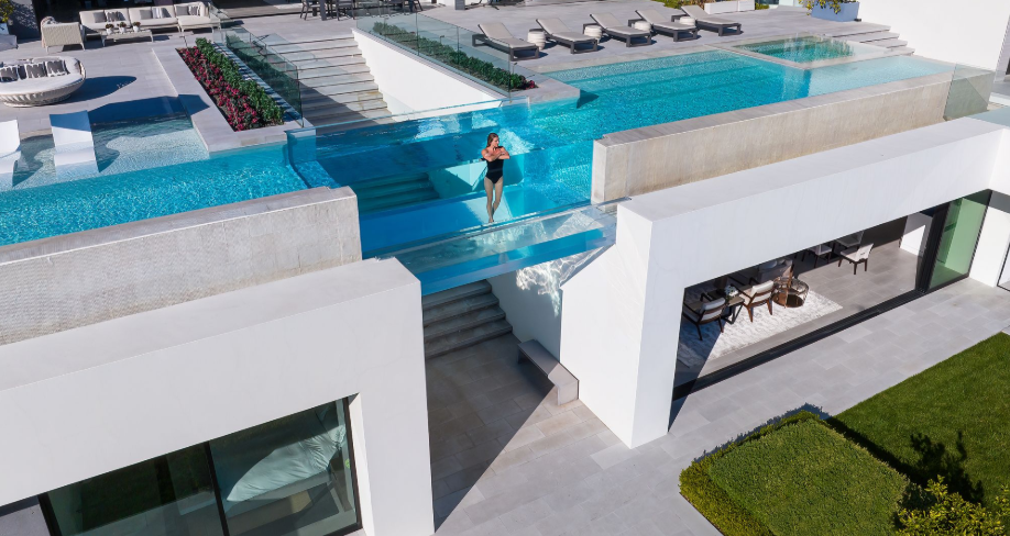 McClean designs Tower Grove property, Beverly Hills California.