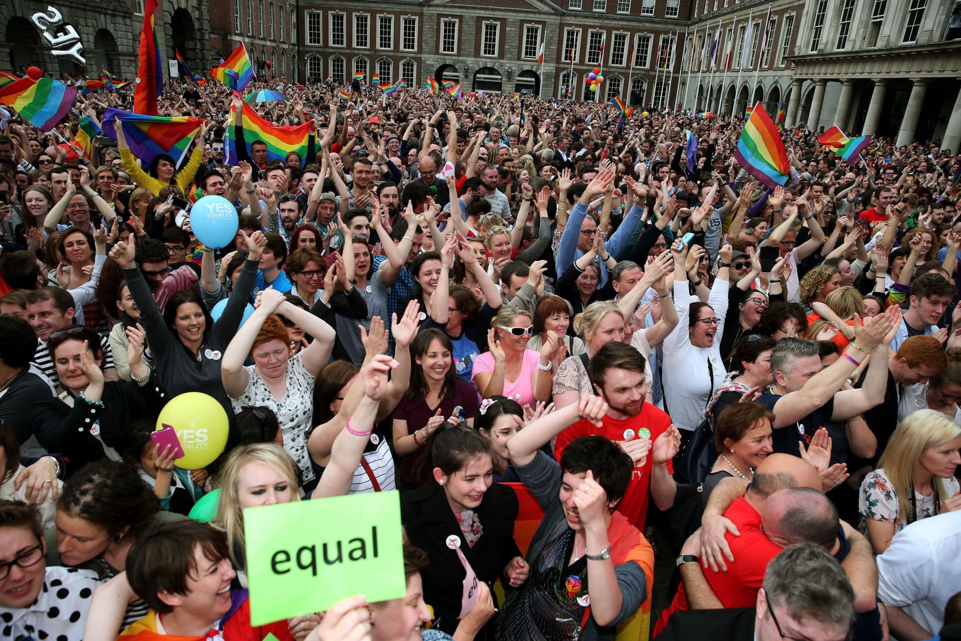 Gay marriage referendum.