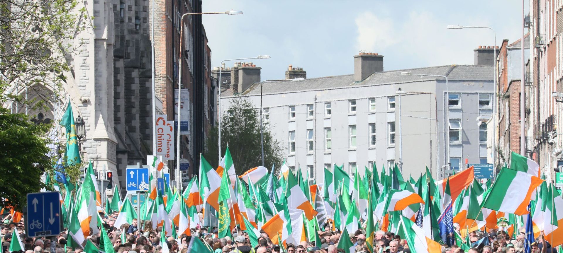 Many 'reluctant' to fly tricolour after far-right 'misuse' - columnist
