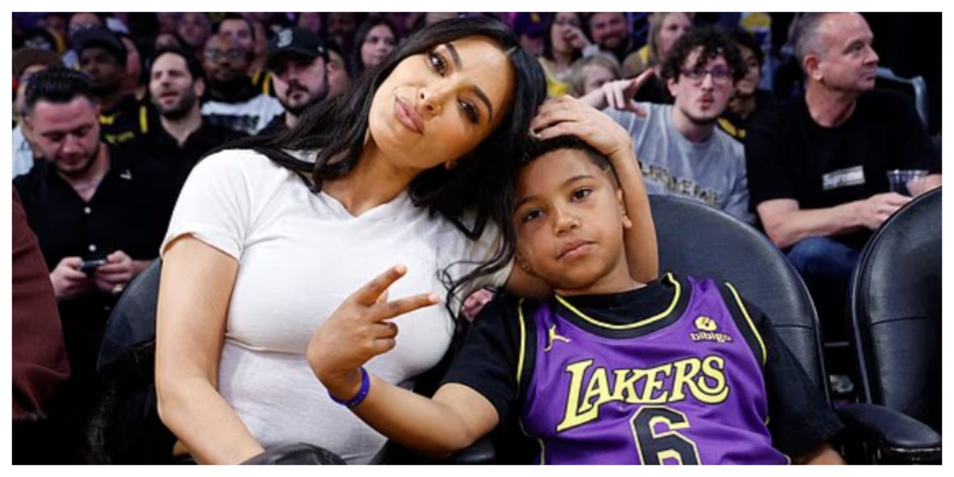 Kim Kardashians Son Saint Hacks Her Phone To Beg For Freebies! | iRadio