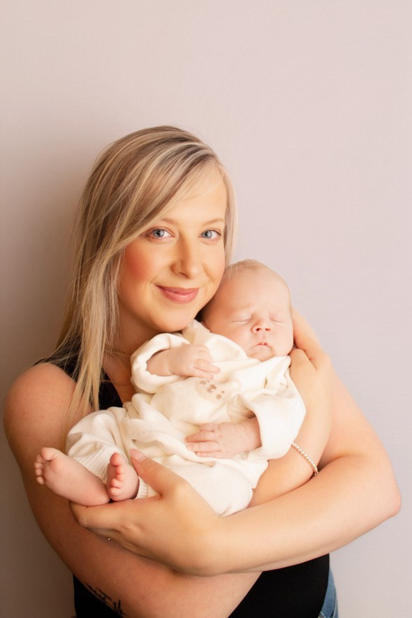 Lucy Gavin and her son Toby. Image: Supplied.