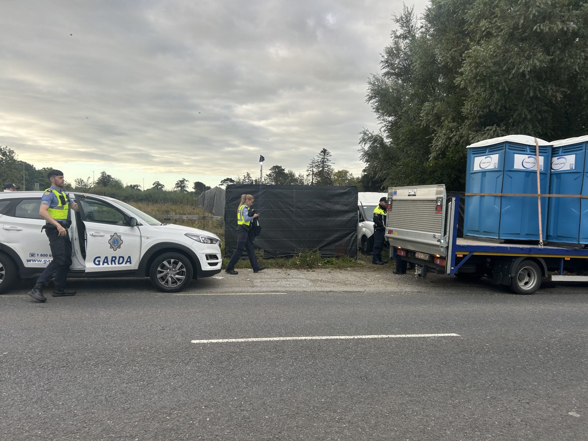 Gardaí search for a missing child in Donabate.