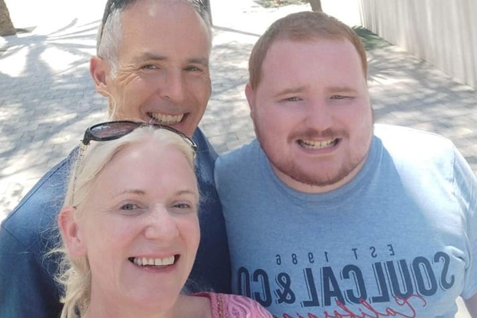 Mark and Louise O’Connor and their son, Evan.
