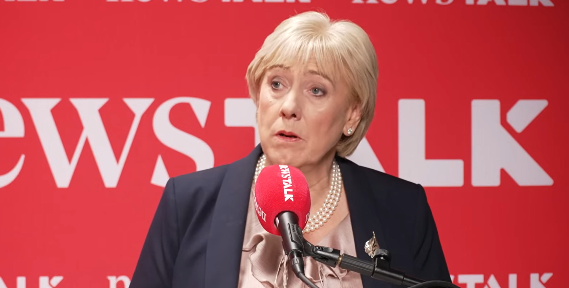 Heather Humphreys during Newstalk's Presidential Debate