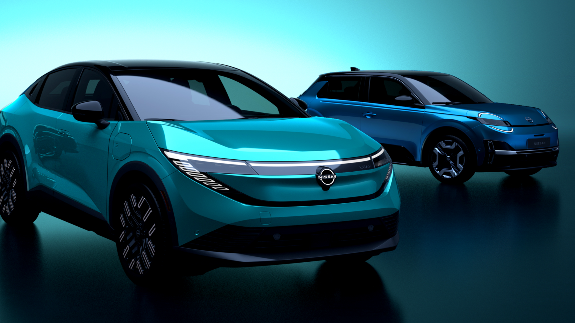 Nissan model launches at the Nevo Electric Vehicle Show