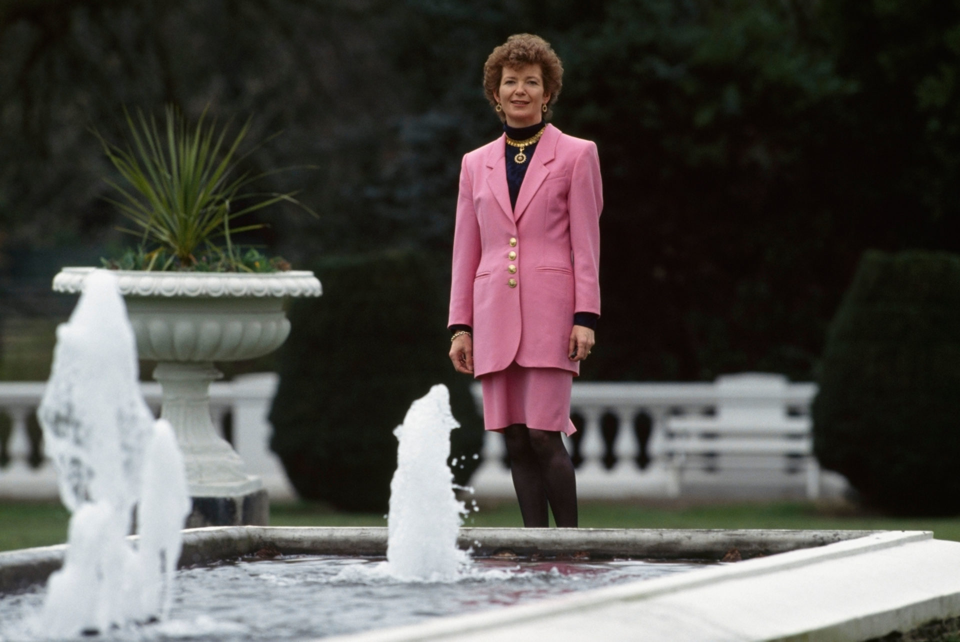 C34RN5 Irish Political Figures, President Mary Robinson, Ireland