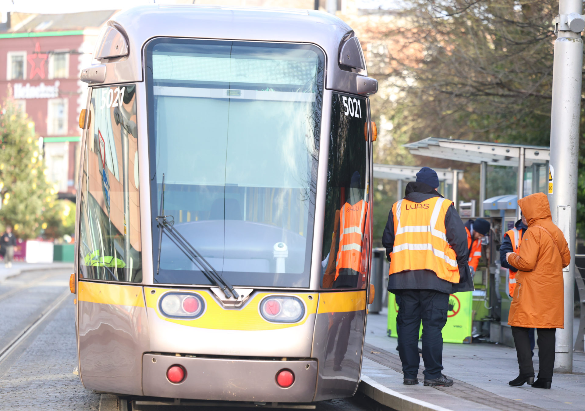Luas not sure when Green Line services will restart
