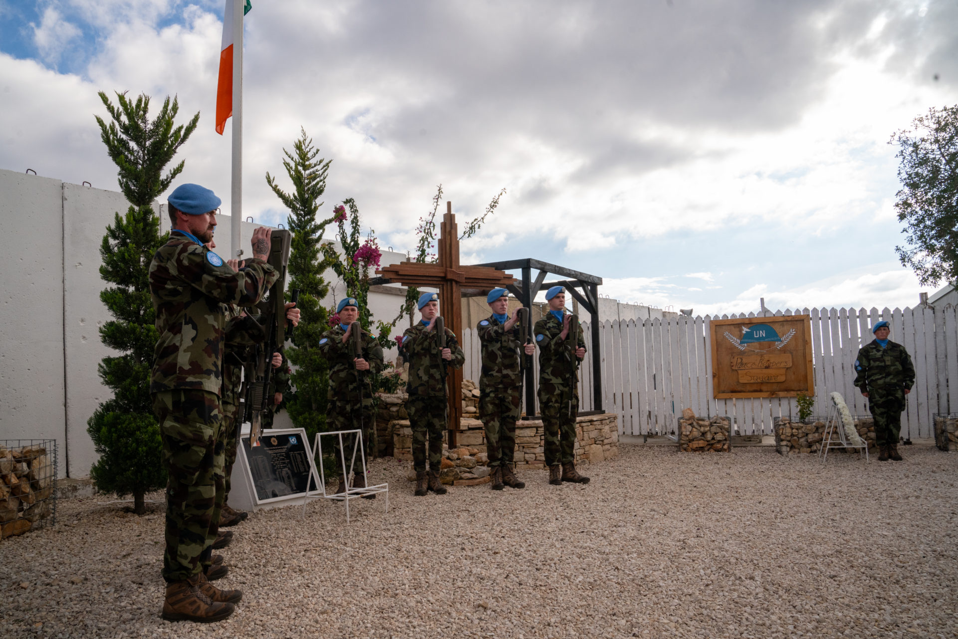 Irish troops in Lebanon. Picture by: Tom Douglas, Newstalk. 