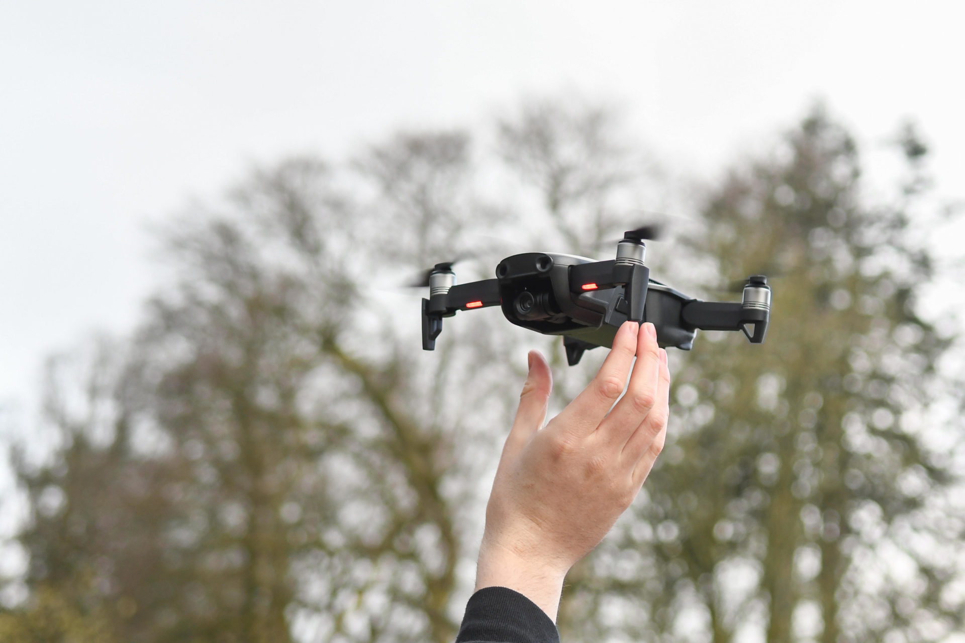 MC9B5C catching a DJI Mavic Air drone