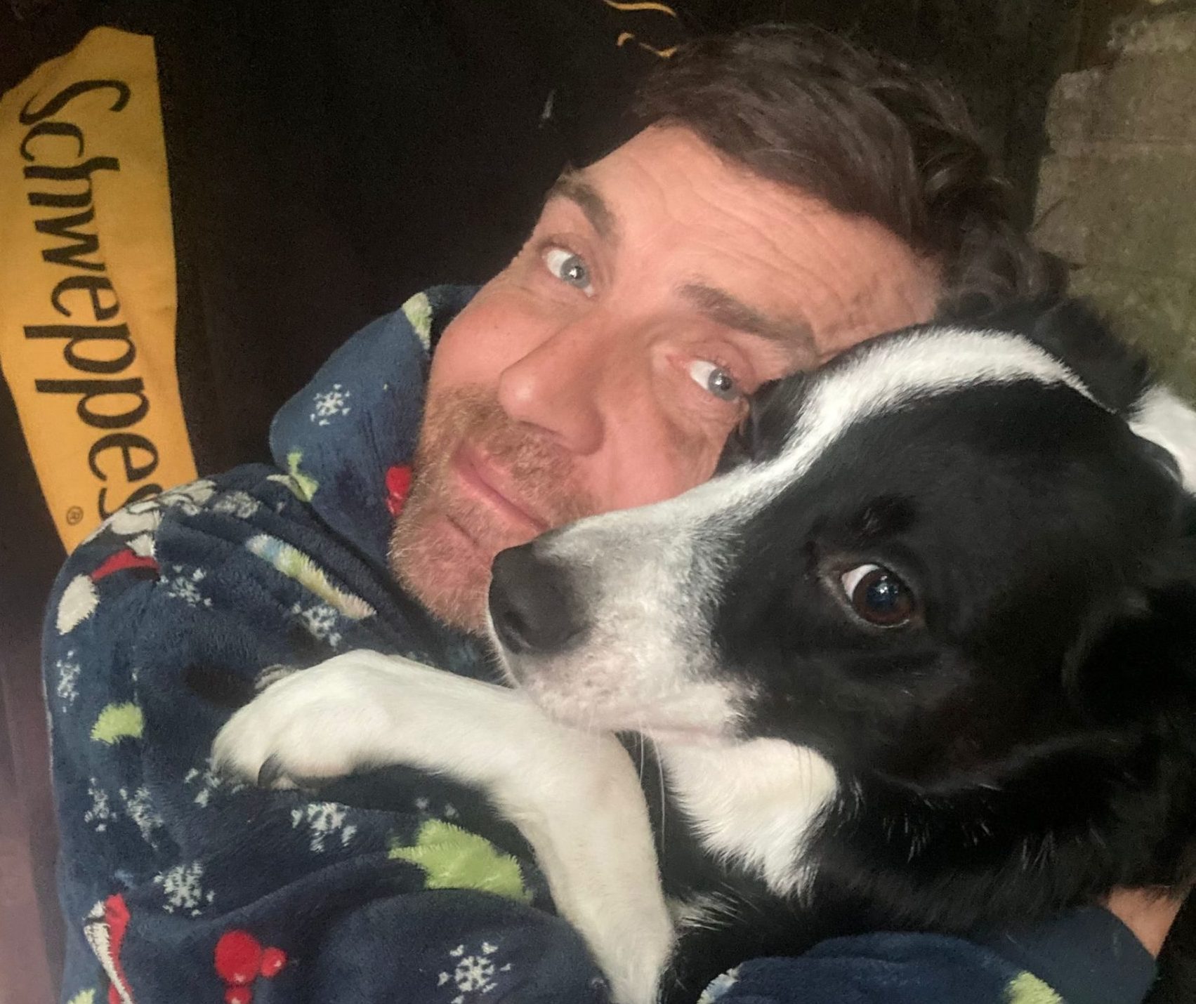 James R With Dog Couple forced to live in car because they own dogs feel 'just helpless ...