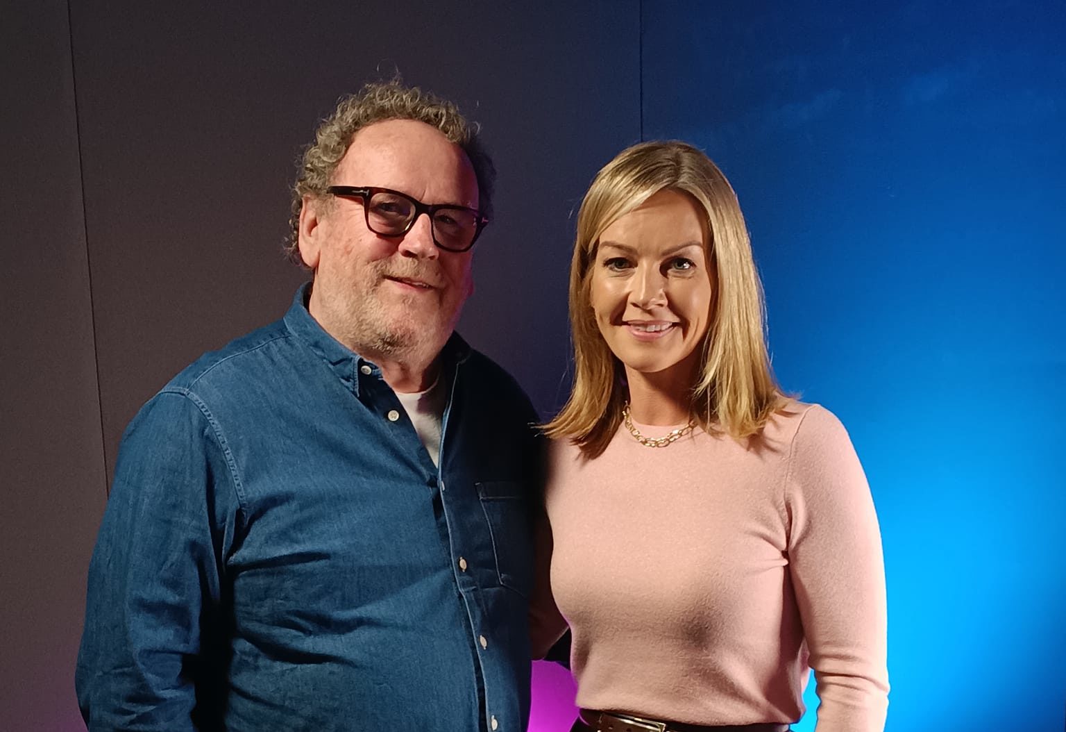 Colm Meaney tells Claire Byrne about his plans to move back to Ireland
