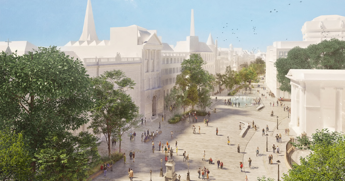 Dublin City Council has published updated designs for a major redesign of College Green, aiming to turn the busy city-centre junction into a pedestrian-focus...