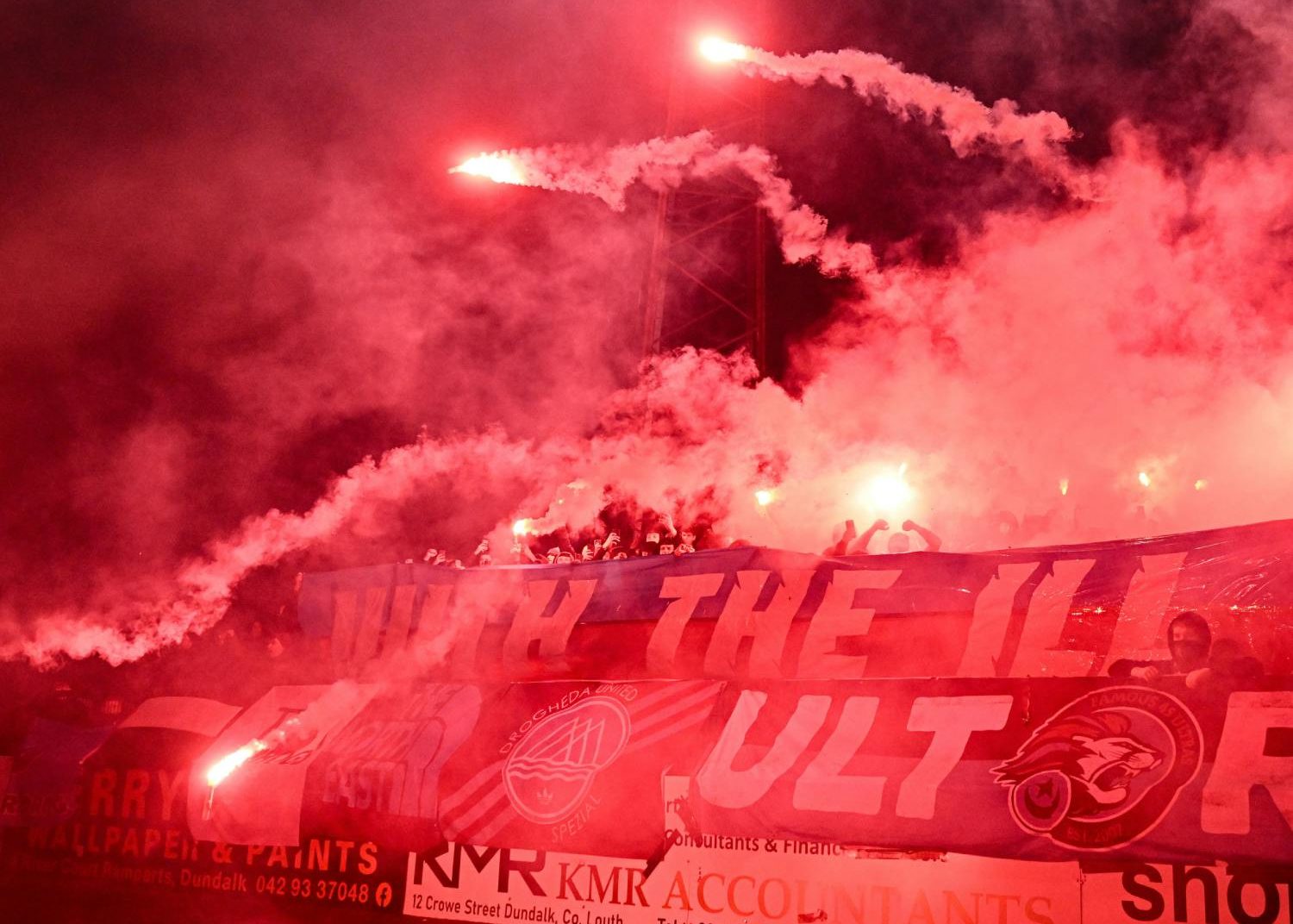 Oriel Park: Minister for Sport vows to defend football fans from 'yobs'