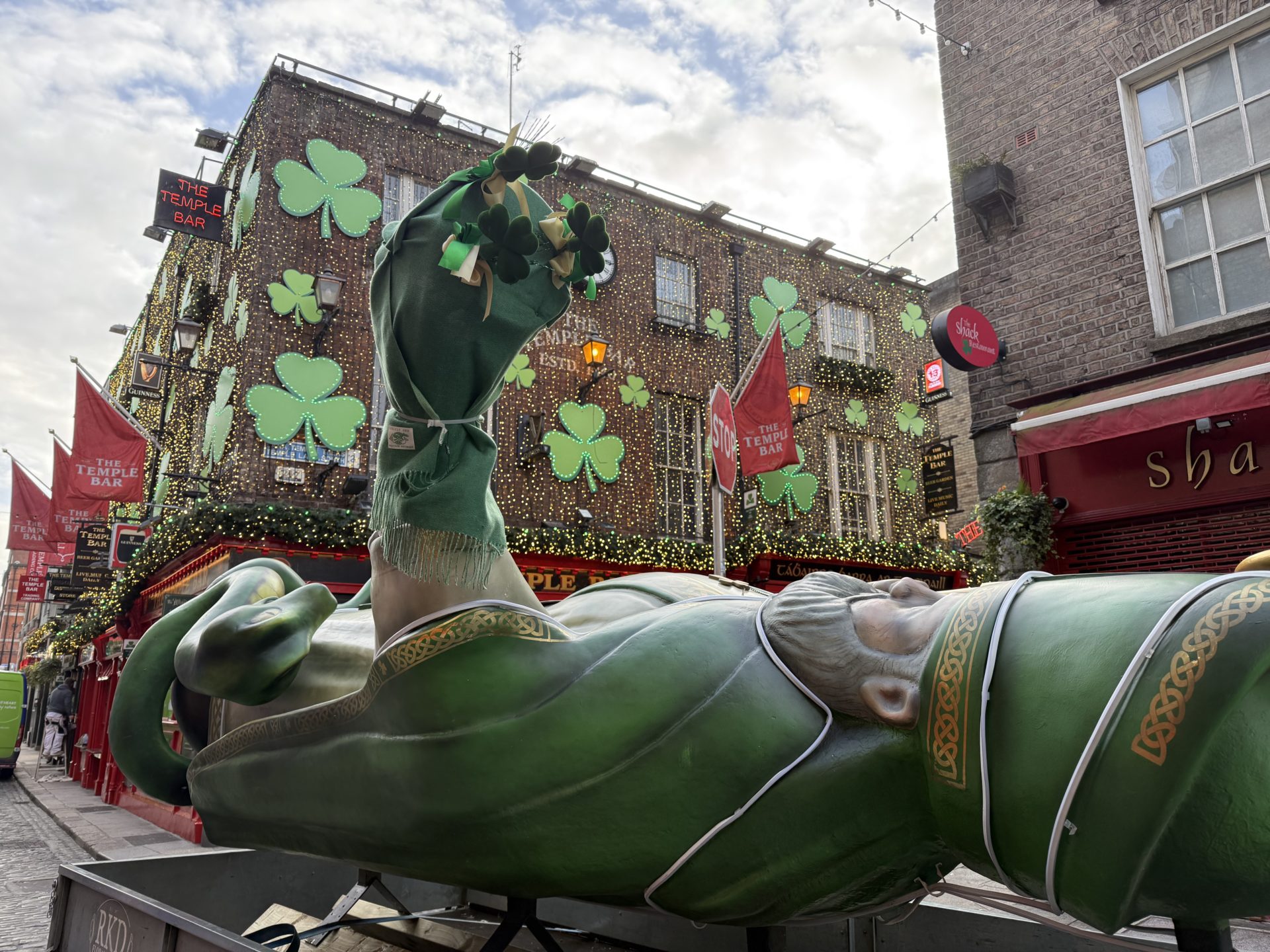 Statue of St Patrick.