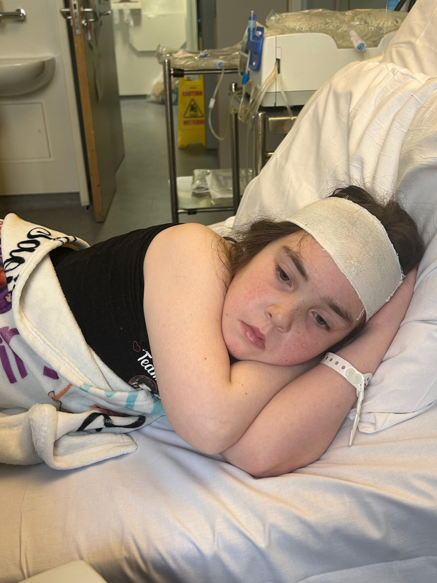 Saoirse at Children's Health Ireland 