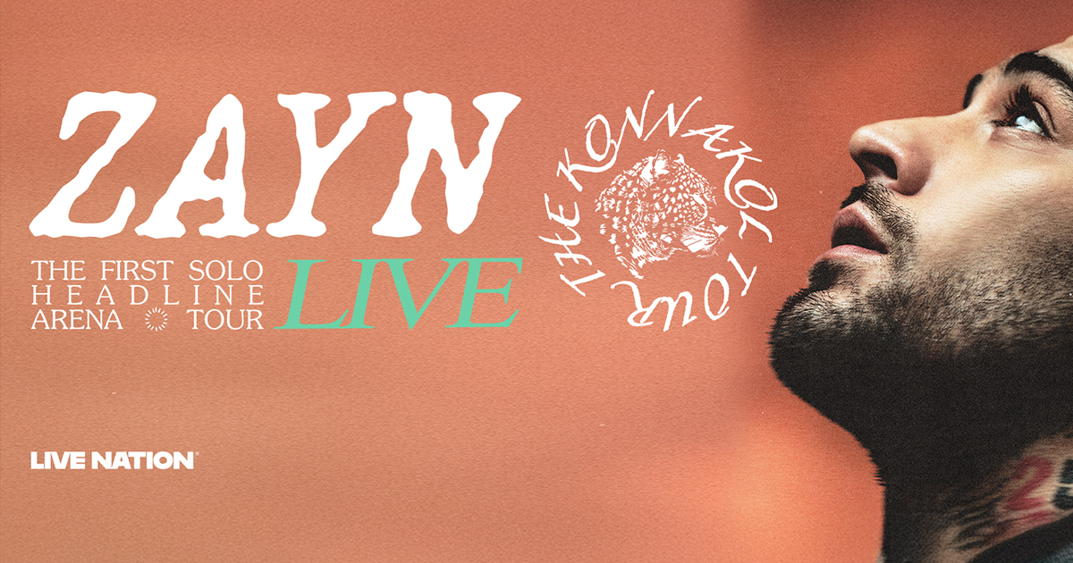 ZAYN Announces The Konnakol Tour With Dublin 3Arena Date