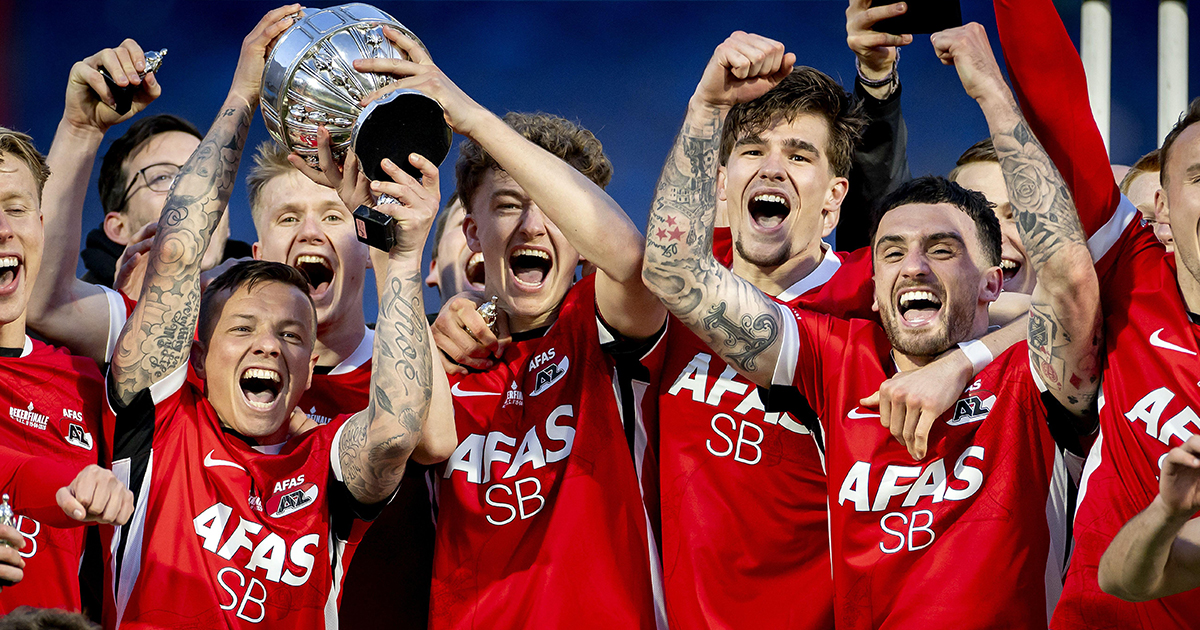 Troy Parrott Helps AZ Alkmaar Claim Dutch Cup Glory