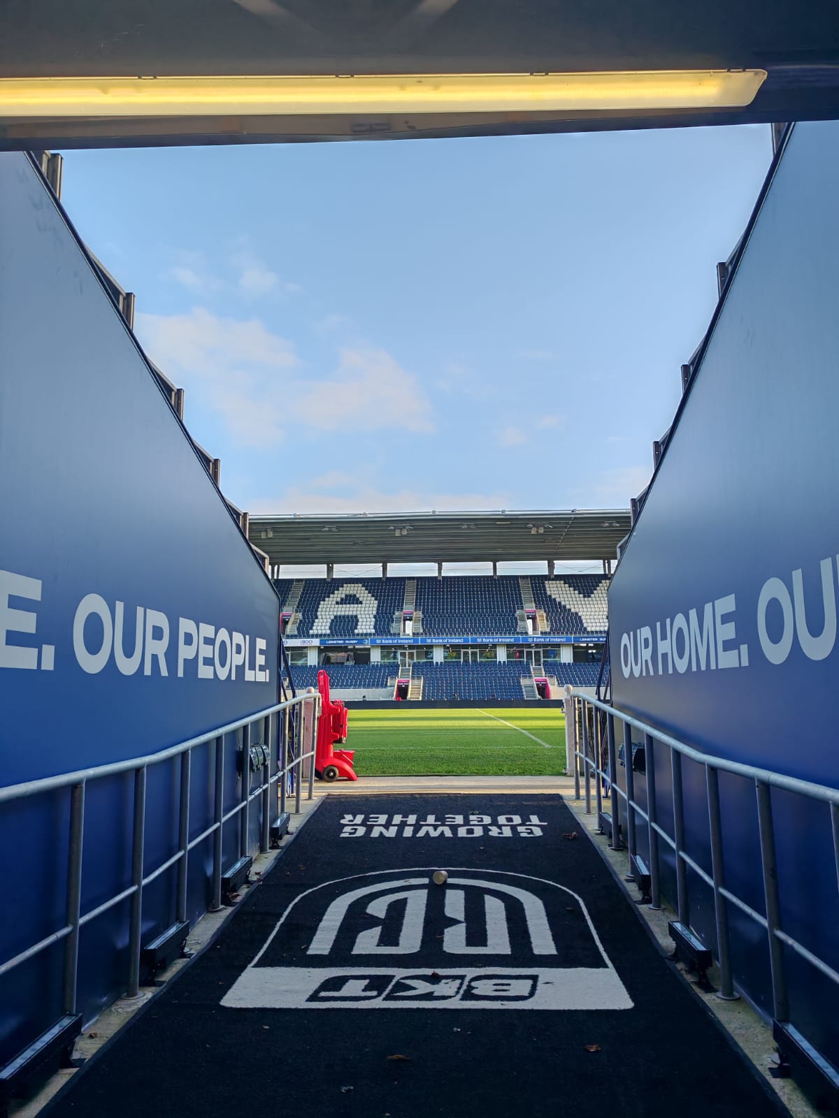 The newly refurbished Laya Arena at the RDS Pic: Newstalk