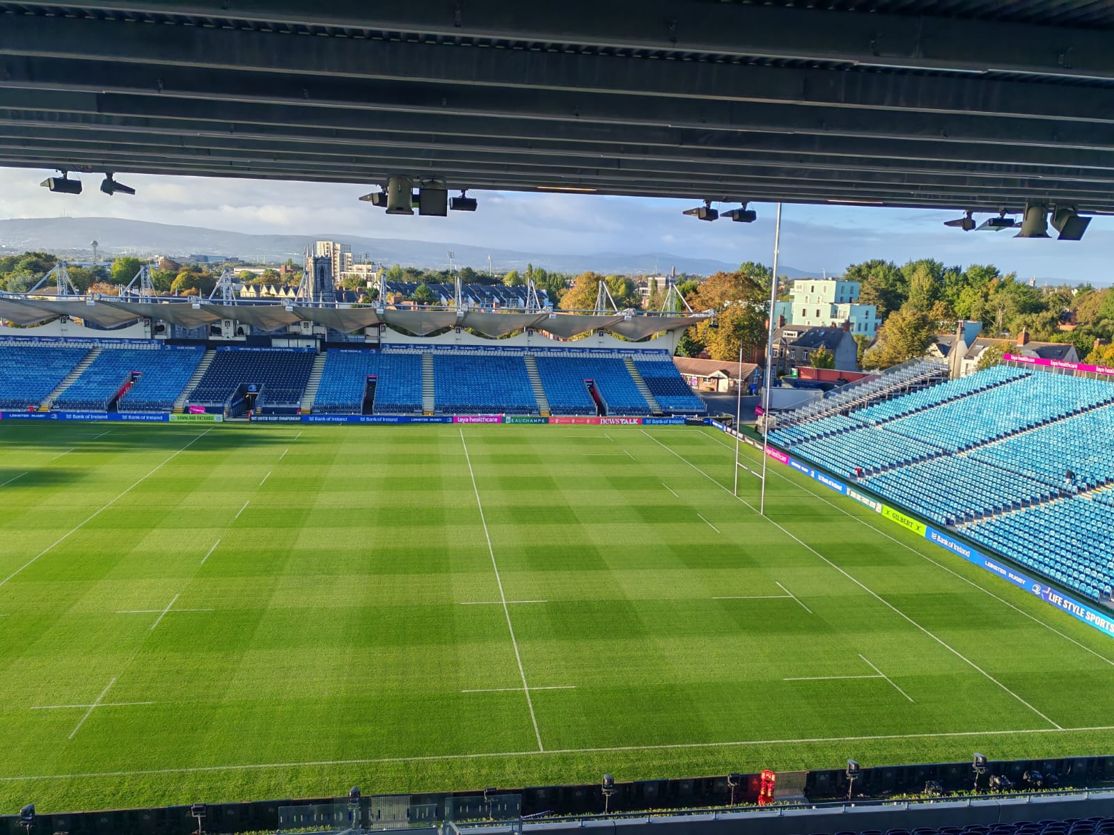 The newly refurbished Laya Arena at the RDS Pic: Newstalk