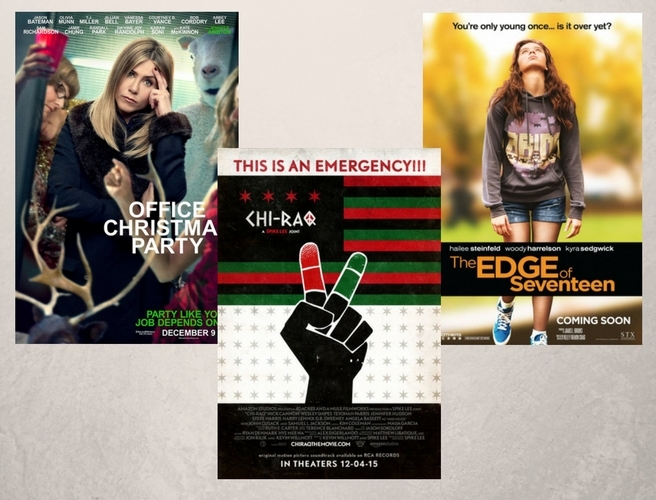 El Filmio Reviewio: Chi-Raq, The Edge of Seventeen, episode artwork
